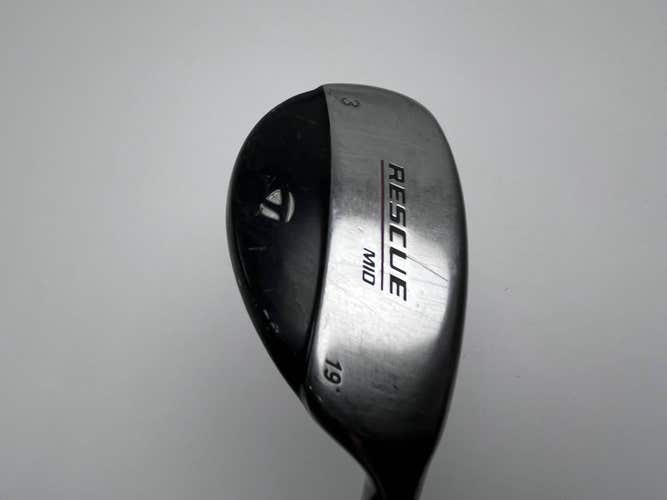 TaylorMade Rescue Mid 3 Hybrid 19* UST iRod Regular Graphite Mens RH