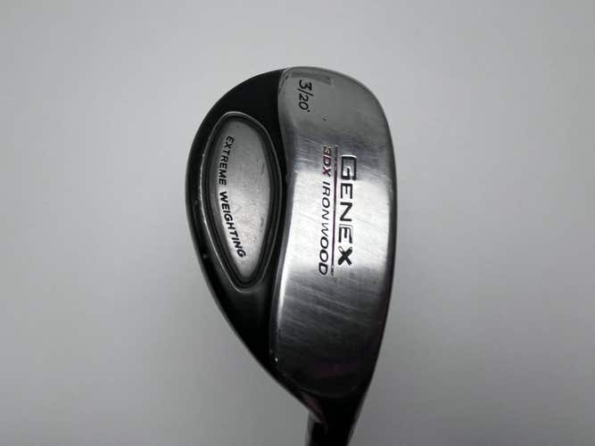 Nickent 3DX Ironwood 3 Hybrid 20* SpeedRated 75 75g Regular Graphite Mens RH