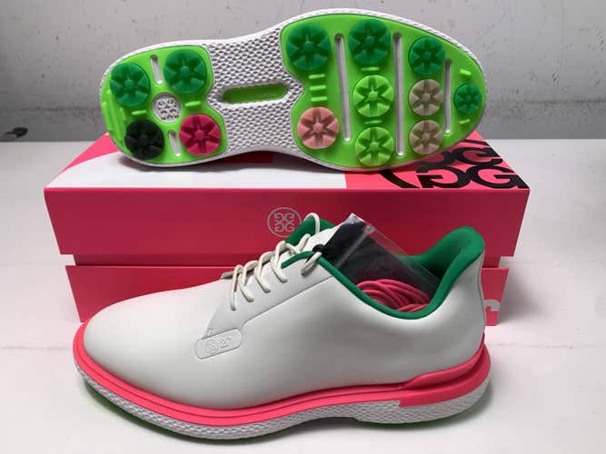 G Fore GALLIVAN2R T.P.U. Waterproof Golf Shoes White Men's SZ 10 (EU 43) NIB