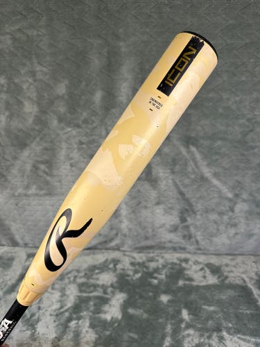 2025 Rawlings Icon Composite Bat USABat Certified (-10) Composite 21 oz 31" (Used)