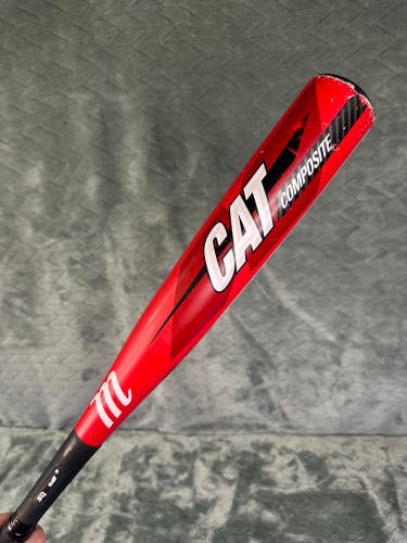2019 Marucci CAT Composite Bat USSSA Certified (-10) Composite 17 oz 27" (Used)