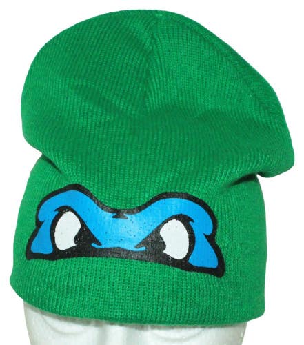 Vintage Leonardo Beanie Cap - Teenage Mutant Ninja Turtles Toque Hat 2011 - No Tags