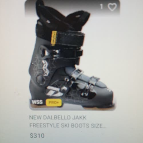 Mondo 29 & 29.5 Men's Dalbello All Mountain Jakk Ski Boots Soft Flex (New)