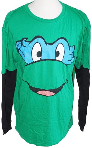Vintage Medium Leonardo Teenage Mutant Ninja Turtles - Long Sleeve Shirt 2011