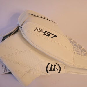 Warrior  R / G7.1 Pro Goal Glove Senior - White/ Black - Regular Hand NWT
