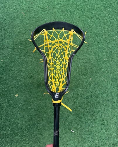 Epoch Purpose Girls Lacrosse Stick - Yellow Flex Mesh