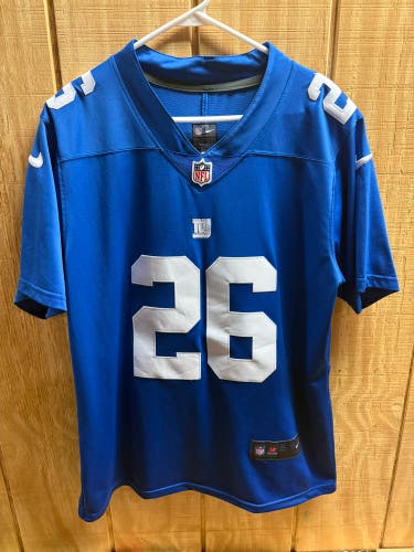 Nike New York Giants Saquon Barkley #26 game jersey