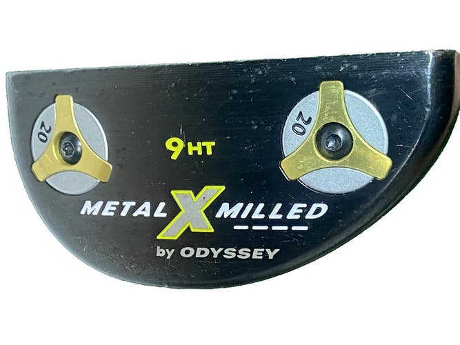 Odyssey Metal X Milled 9 HT Putter RH Steel 34" Factory Grip Great Condition