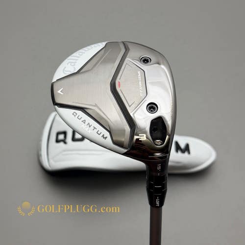 3 Wood- Callaway Quantum Max w/ Headcover / Denali, Regular+ (2961)