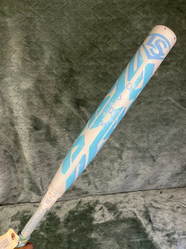 White 2025 Louisville Slugger Kryo Composite Bat (-11) Composite 21 oz 32" (Used)