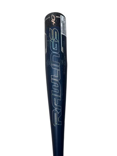 Used Rawlings US1V10 BB/SB USA 2 5/8 Bat Navy Blue And Silver 31" 11835-S000212016
