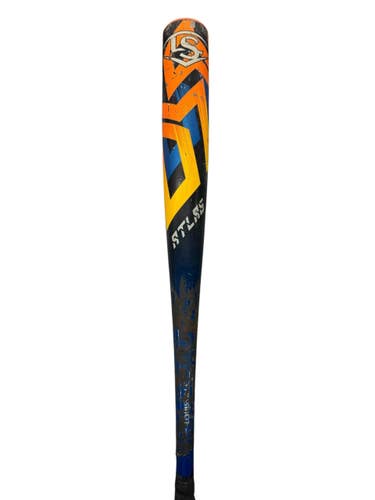 Used Louisville Slugger BBATB3-24 BB/SB High School -3 Bat Navy Blue And Orange 33" 11835-S000212041