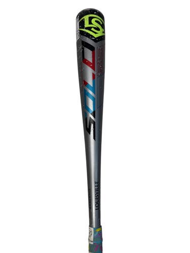 Used Louisville Slugger WTLUBS619B11 BB/SB USA 2 5/8 Bat Grey And Lime 28" 11835-S000212076