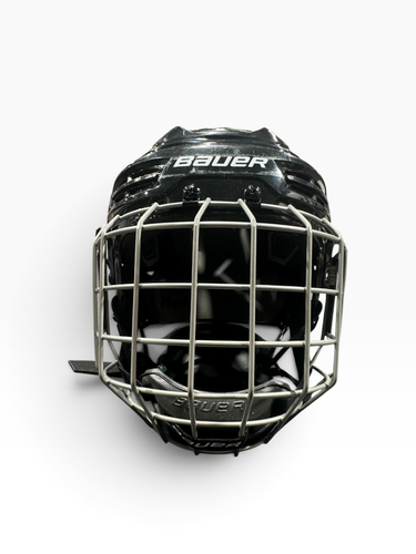 Used Bauer IMS 5.0 Helmet Cage Combo Black MD 11375-S000381577
