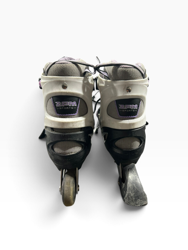Used ADJUSTABLE 3-6 Junior Rec Fitness Skates Purple Adjustable 11375-S000381799
