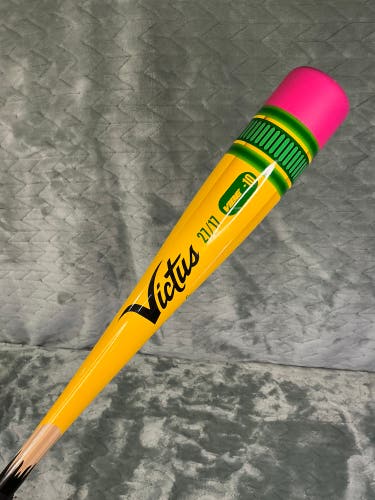 2024 Victus Vibe Alloy Bat USABat Certified (-10) Alloy 17 oz 27" (Used)