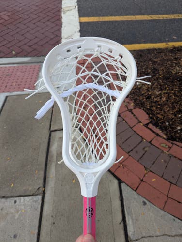 RC1 Head strung with Laxroom 6 Diamond Mesh