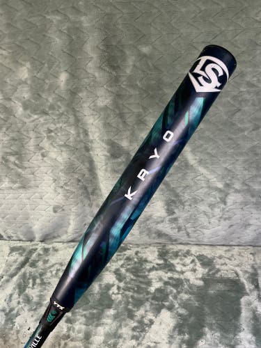 Black 2025 Louisville Slugger Kryo Composite Bat (-10) Composite 23 oz 33" (Used)