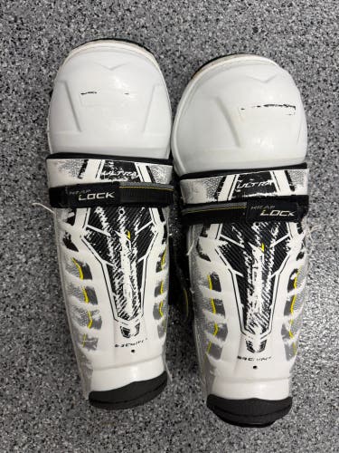 Senior CCM Ultra Tacks 14" Shin Pads (Used)
