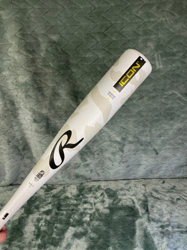 Rawlings Icon Composite Bat USSSA Certified (-13) Composite 13 oz 26" (Used)