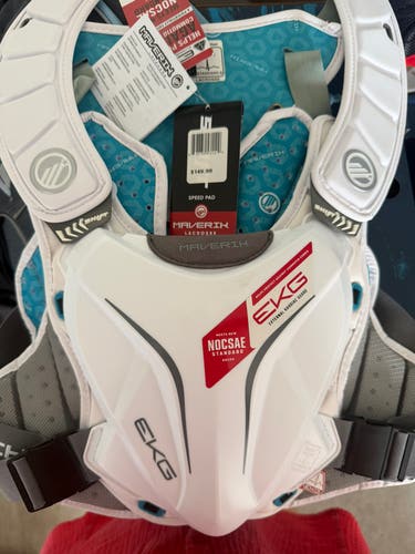 Large Adult Maverik Shift Shoulder Pads (New)
