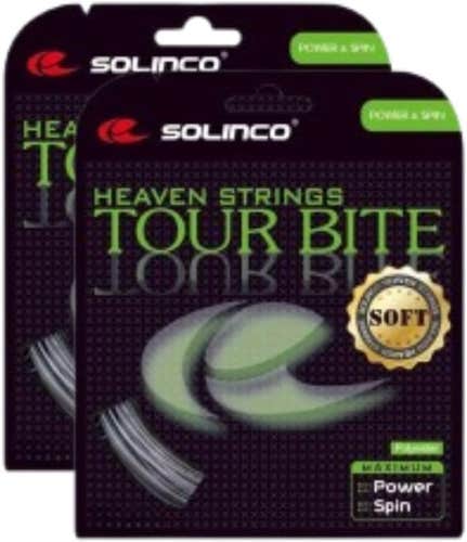 Solinco Tour Bite Soft Tennis String, 2 Pack