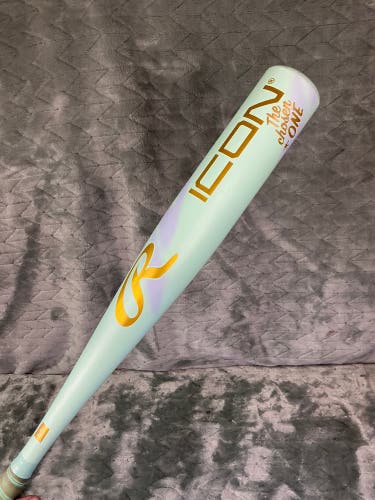 2026 Rawlings Icon Composite Bat USABat Certified (-10) Composite 19 oz 29" (Used)