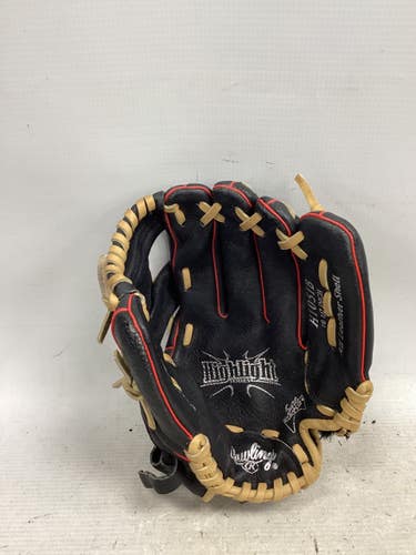 Used Rawlings HIGHLIGHT SERIES BB/SB Glove RH Throw Black 10 1/2" 11851-S000051578