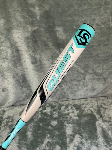 Black 2020 Louisville Slugger Quest Alloy Bat (-12) Alloy 18 oz 30" (Used)