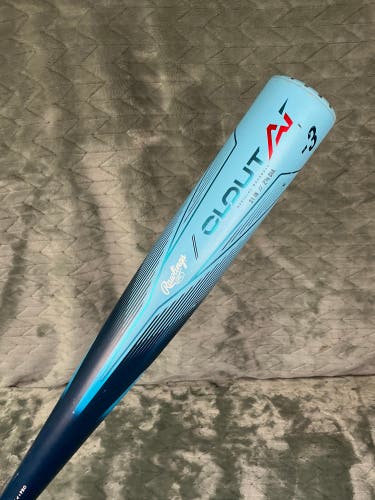 2024 Rawlings Clout AI Alloy Bat BBCOR Certified (-3) Alloy 28 oz 31" (Used)