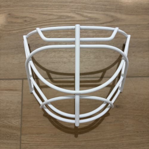 NHL Pro Stock Pro’s Choice Goalie Mask White Tri Cat Eye Cage