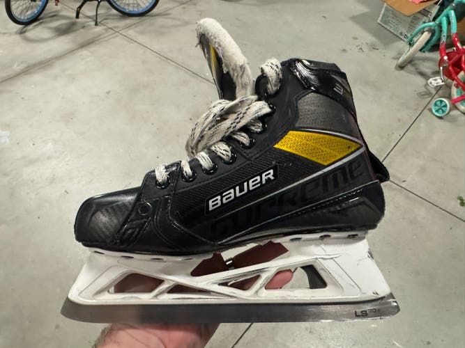 2020 Bauer Supreme 3S Pro Hockey Goalie Skates Regular Width Size 5 (Used)