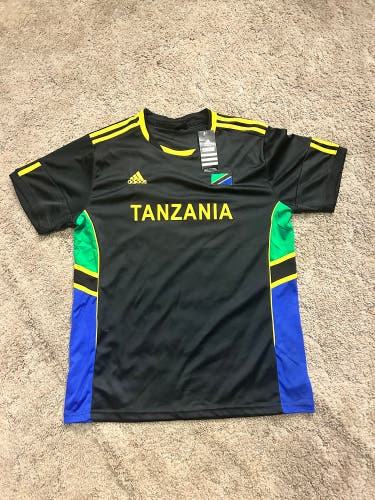 Black XXL Men's Adidas Jersey (New)