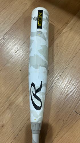 Used USSSA Certified 2025 Rawlings Icon Composite Bat 30" (-8)