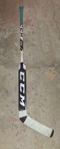 Goalie Stick Used Junior CCM Full Right Axis 1.5 21" Paddle
