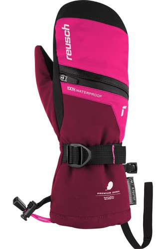 Reusch Lando R-TEX XT Junior Mitten - Cerise/Pink Glo - L