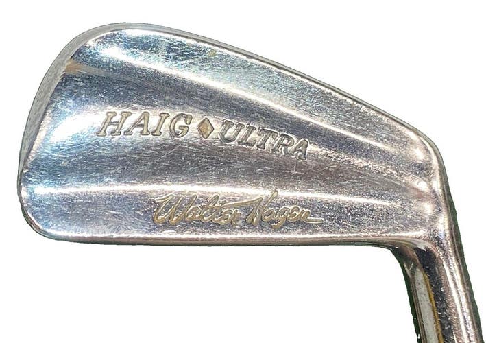 Walter Hagen Haig Ultra Contour Sole 3 Iron RH Men's Pro-Flex A Senior Steel 38"