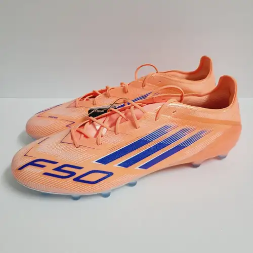 Adidas F50 Elite AG Soccer Cleats JH7637 Size 7 Orange