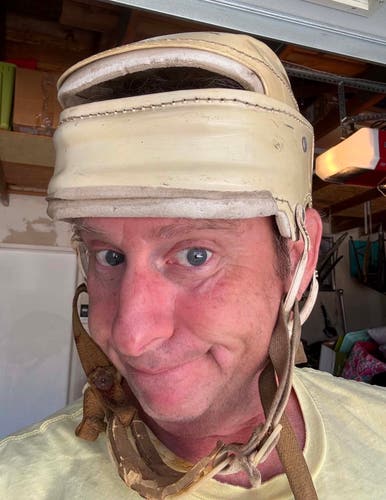 Vintage Franklin Hockey Helmet