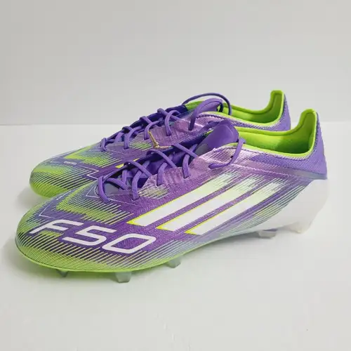 Adidas F50 Elite FG Soccer Cleats JH7615 Size 8 Purple