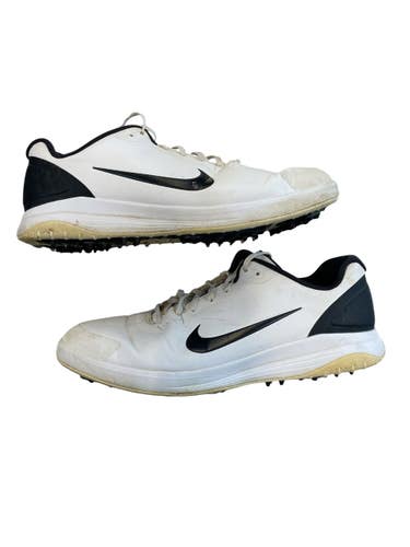 Used Nike Mens Golf Shoes White Senior 14 11873-S000246654