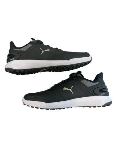 Used Puma Mens Golf Shoes Black Senior 12 11873-S000248084