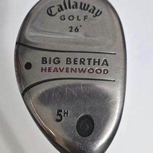 Callaway Big Bertha Heavenwood 5 Hybrid 26* / Graphite Regular Flex Shaft