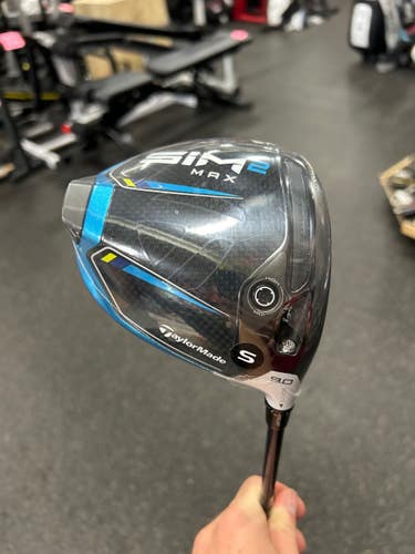 Used Taylormade SIM 2 MAX Mens Driver RH 9.0 Degree 11337-S000496227