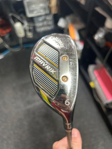 Used Callaway MAVRIK Mens Hybrid Club RH 6 Hybrid 11337-S000496226