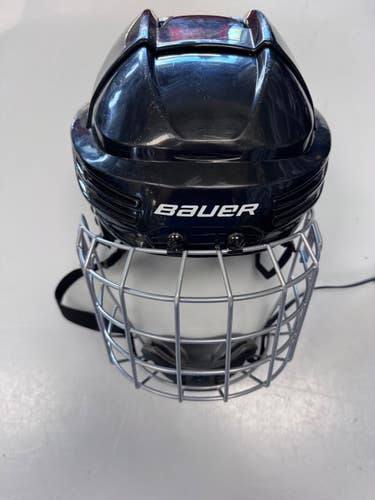 Used Bauer LARGE Helmet Cage Combo Black LG 11860-S000315147