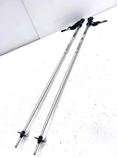 Used LEKI VISTA Mens DH Ski Pole Grey 130 cm / 52 in 11860-S000315112