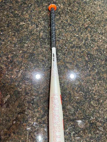 Louisville Slugger Meta One Composite USSSA Certified Bat (-12) 19 oz 31" (Used)