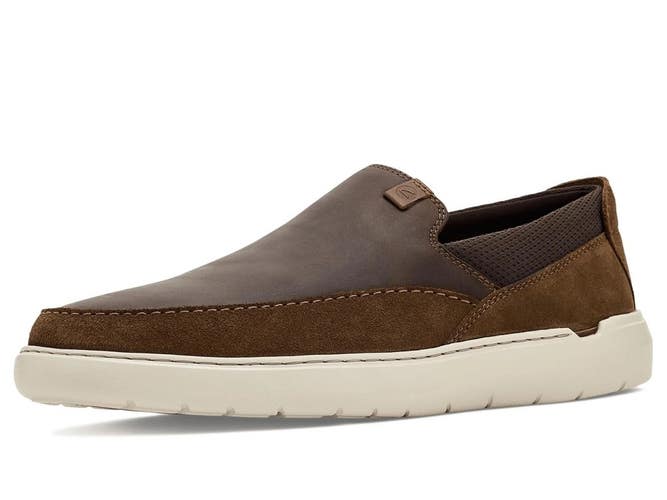 Clarks Flexwell Step 26187779 Loafers Men's Brown Slip On Casual Shoes LIQ1596