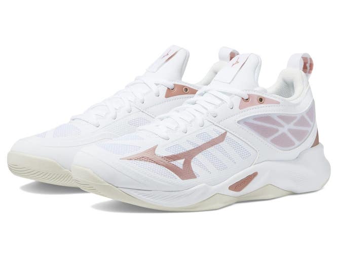 Mizuno Wave Dimension 430314.007E Women's US 9.5 White Volleyball Shoes LIQ1657